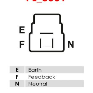Alternator TOYOTA DYNA platou / sasiu (LH8_) 2.4 D (LH80_, LY50_, LY60_) diesel 83 cai AS-PL A6135SR