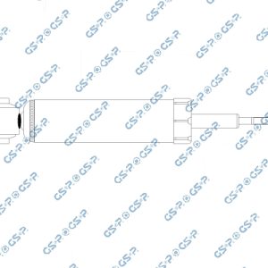 Amortizor TOYOTA PREVIA II (_R3_) 2.0 D-4D (CLR30_, CLR30R) diesel 116 cai GSP 32110080