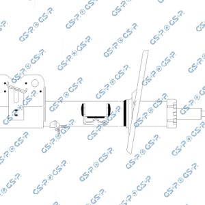 Amortizor TOYOTA COROLLA hatchback (_E21_, _EA1_, _EH1_) 1.2 (NRE210) benzina 116 cai GSP 32364881