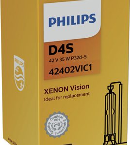 Bec far faza lunga TOYOTA AVENSIS limuzina (_T25_) 2.0 D-4D (CDT250_, CDT250R) diesel 116 cai PHILIPS 42402VIC1