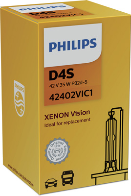 Bec far faza lunga TOYOTA AVENSIS limuzina (_T25_) 2.4 VVT-i (AZT251_, AZT251R) benzina 163 cai PHILIPS 42402VIC1