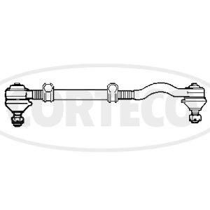 Bara directie TOYOTA HIACE III bus (_H5_, _H6_, _H7_, _H8_, _H9_) 2.0 (YH51, YH61) benzina 88 cai CORTECO 49396251