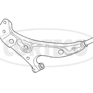 Brat suspensie roata TOYOTA COROLLA (_E10_) 2.0 D (CE100_, CE100R) diesel 72 cai CORTECO 49397500