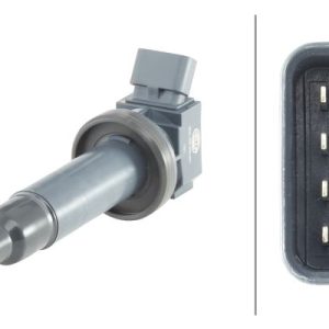 Bobina de inductie TOYOTA COROLLA (_E11_) 1.6 16V (ZZE112_, ZZE112R) benzina 110 cai HELLA 5DA 358 000-421