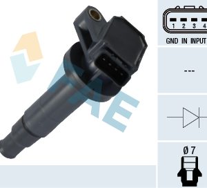 Bobina de inductie TOYOTA COROLLA limuzina (_E12_) 1.6 VVT-i (ZZE121_, ZZE121R) benzina 110 cai FAE 80282