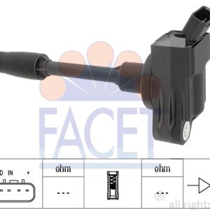 Bobina de inductie TOYOTA COROLLA combi (_E21_) 1.8 Hybrid (ZWE211W) benzina/elector 122 cai FACET 9.6553