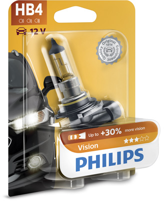 Bec far faza lunga TOYOTA HILUX VII pick-up (_N1_, _N2_, _N3_) 2.5 D-4D (KUN15_, KUN15R) diesel 120 cai PHILIPS 9006PRB1