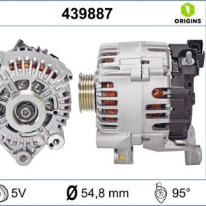 Alternator TOYOTA AVENSIS combi (_T27_) 1.6 D4-D (WWT270_) diesel 112 cai VALEO 439887