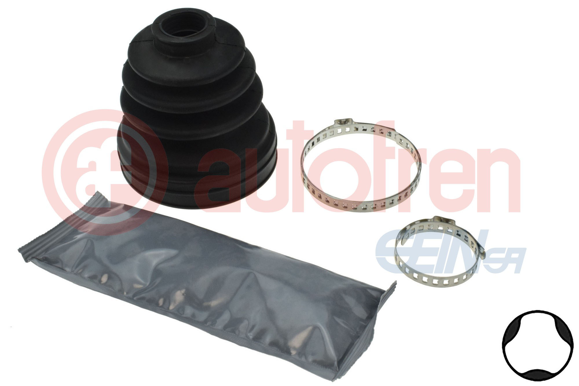 Ansamblu burduf articulatie planetara TOYOTA AVENSIS (_T22_) 1.8 VVT-i (ZZT221_, ZZT221R) benzina 129 cai AUTOFREN SEINSA D8367