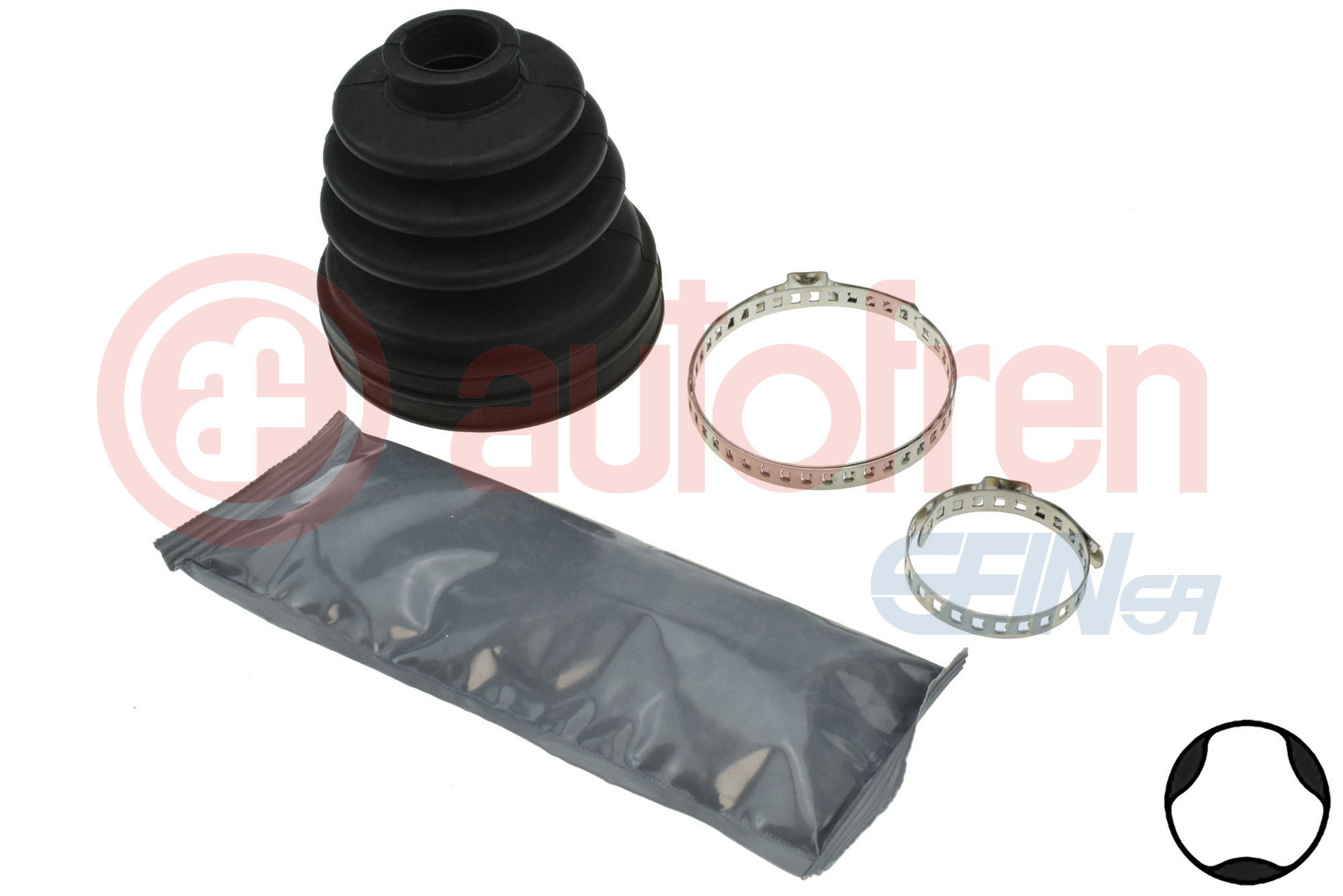 Ansamblu burduf articulatie planetara TOYOTA COROLLA Verso (ZER_, ZZE12_, R1_) 1.8 (ZNR11_, ZNR11R) benzina 129 cai AUTOFREN SEINSA D8388