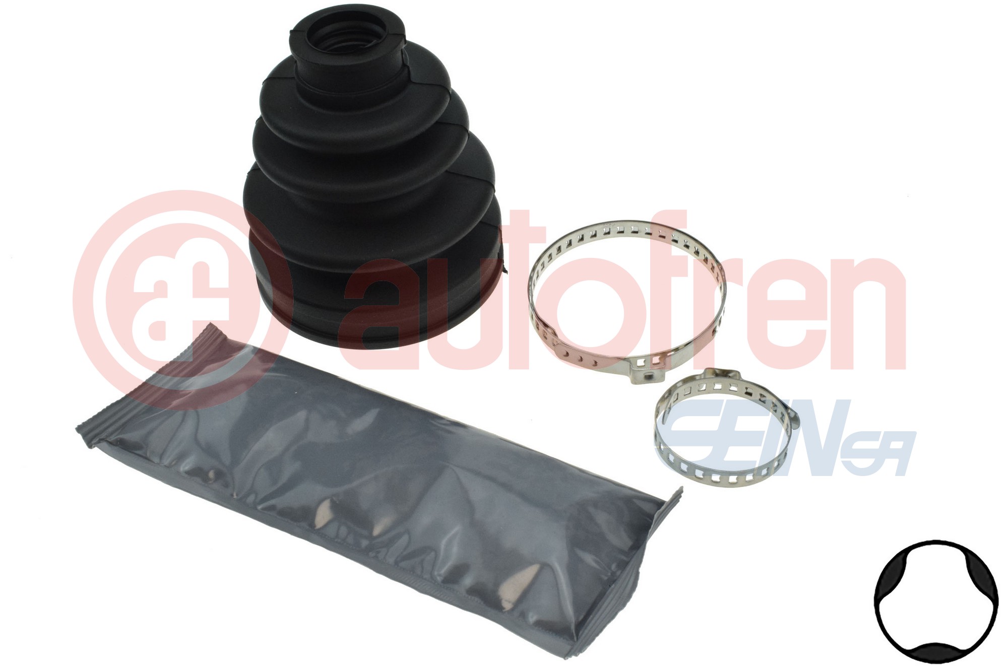 Ansamblu burduf articulatie planetara TOYOTA YARIS VERSO (_P2_) 1.3 (NCP20_, NCP22_, NCP20R, NCP22R) benzina 86 cai AUTOFREN SEINSA D8425
