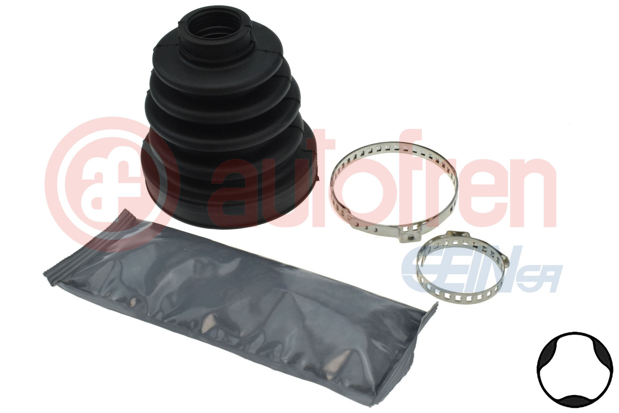 Ansamblu burduf articulatie planetara TOYOTA AVENSIS limuzina (_T25_) 2.0 VVT-i (AZT250_, AZT250R) benzina 147 cai AUTOFREN SEINSA D8428