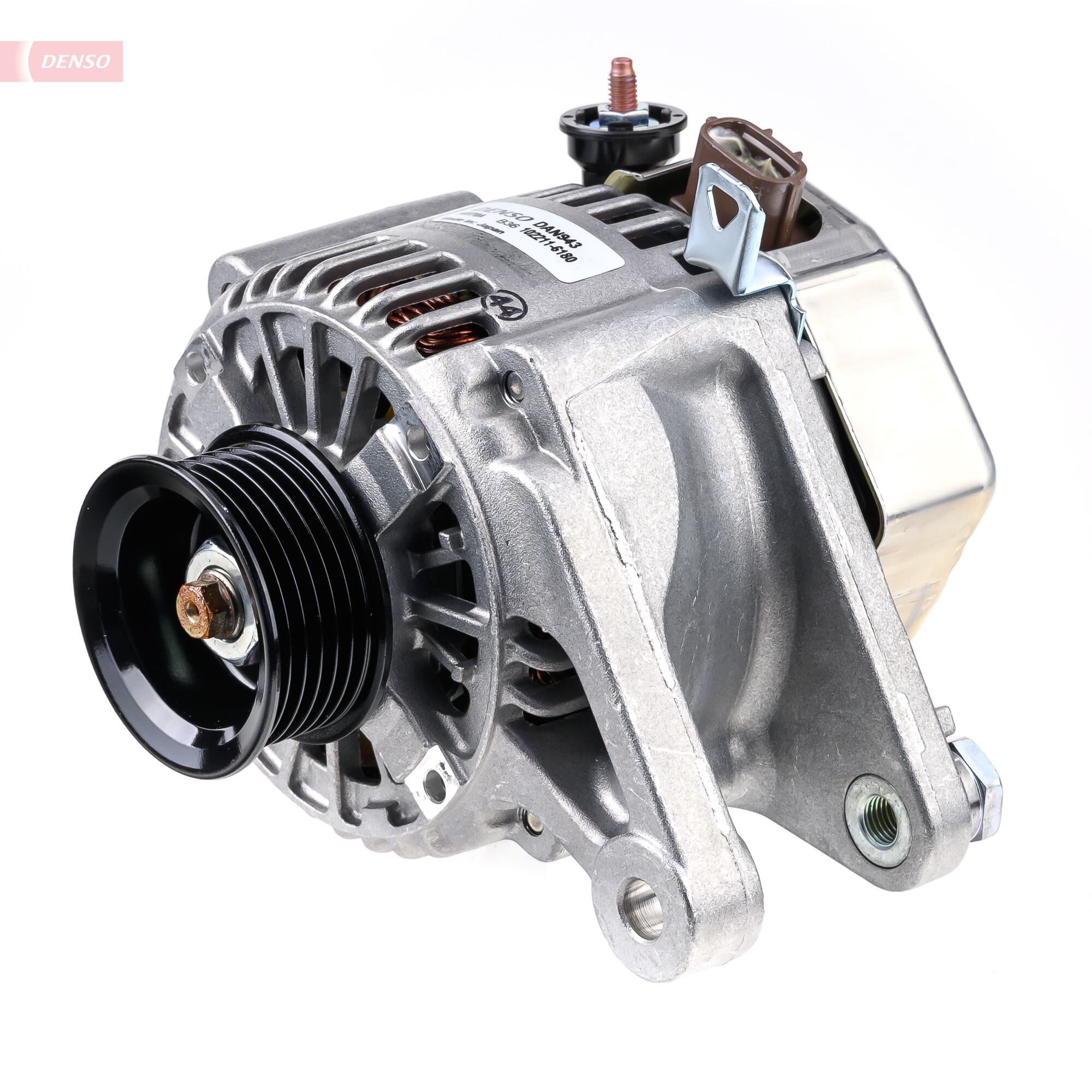 Alternator TOYOTA COROLLA combi (_E12_) 1.6 VVT-i (ZZE121_, ZZE121R) benzina 110 cai DENSO DAN943