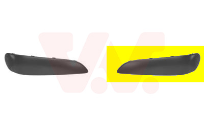 Banda de protectie bara de protectie TOYOTA AYGO (_B1_) 1.0 (KGB10_, KGB10R) benzina 68 cai VAN WEZEL 5404581