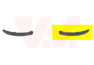 Banda de protectie bara de protectie TOYOTA YARIS (_P1_) 1.3 (NCP10, SCP12_) benzina 86 cai VAN WEZEL 5431581