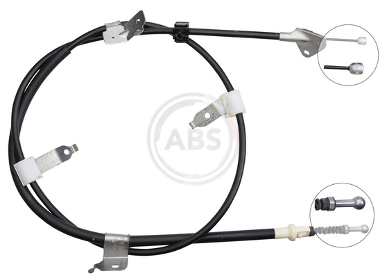 Cablu frana de parcare TOYOTA AURIS (_E15_) 1.4 (ZZE150_, ZZE150R) benzina 97 cai ABS K12070