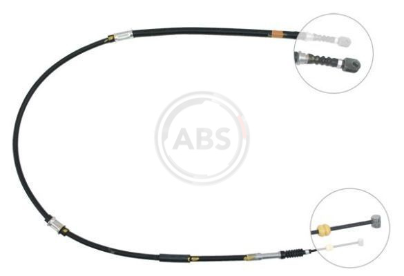 Cablu frana de parcare TOYOTA COROLLA (_E11_) 1.6 16V (ZZE112_, ZZE112R) benzina 110 cai ABS K16688