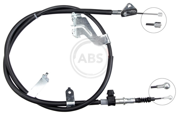 Cablu frana de parcare TOYOTA YARIS Caseta/ Hatchback (_P13_) 1.3 VVTi (NSP130) benzina 99 cai ABS K17294