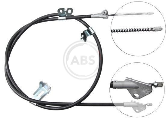 Cablu frana de parcare TOYOTA YARIS VERSO VAN (_P2_) 1.3 VVTi (NCP22_) benzina 86 cai ABS K19517