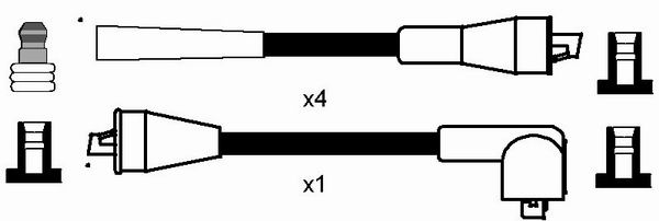 Bujie TOYOTA LAND CRUISER PRADO (_J15_) 4.0 V6 VVT-i (GRJ150_, GRJ125_, GRJ150) benzina 282 cai NGK 96779