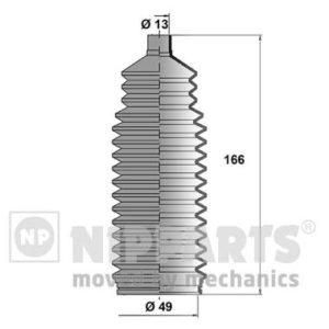 Ansamblu burduf directie TOYOTA AVENSIS (_T22_) 1.6 i (AT220_, AT220R) benzina 110 cai NIPPARTS J2840900