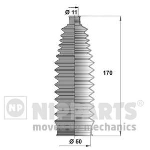 Ansamblu burduf directie TOYOTA AURIS (_E15_) 1.6 (ZRE151_, ZRE151R) benzina 132 cai NIPPARTS J2842016