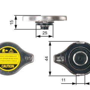 Buson radiator TOYOTA COROLLA combi (_E10_) 1.3 XLI (EE101_, EE101R) benzina 75 cai GATES RC127