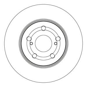 Disc frana TOYOTA YARIS (_P21_, _PA1_, _PH1_) 1.0 (KSP211) benzina 72 cai TRW DF4630