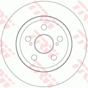 Disc frana TOYOTA URBAN CRUISER (_P1_) 1.33 (NSP110_, NSP110) benzina 101 cai TRW DF6331
