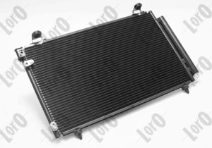 Condensator climatizare TOYOTA COROLLA Verso (ZER_, ZZE12_, R1_) 1.6 (ZNR10_, ZNR10R) benzina 110 cai ABAKUS 051-016-0009