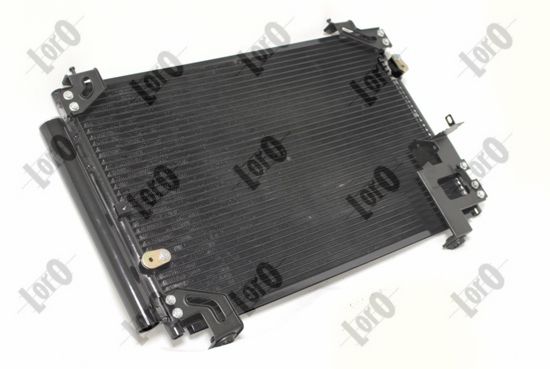 Condensator climatizare TOYOTA COROLLA Verso (ZER_, ZZE12_, R1_) 2.0 D-4D (CUR10_, CUR10R) diesel 116 cai ABAKUS 051-016-0038