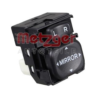 Comutator reglarea oglinzilor exterioare TOYOTA AVENSIS limuzina (_T25_) 1.6 VVT-i (ZZT250_, ZZT250R) benzina 110 cai METZGER 09161129