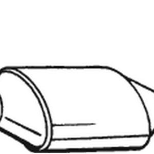 Catalizator TOYOTA YARIS (_P1_) 1.0 (SCP10_, SCP10R) benzina 68 cai BOSAL 099-649