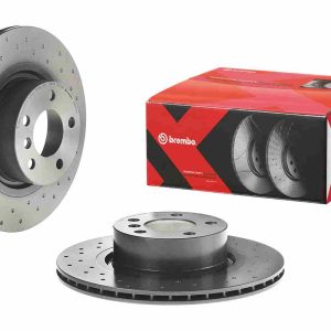 Disc frana TOYOTA PRIUS Liftback (_W2_) 1.5 Hybrid (NHW20_, NHW20R) benzina/elector 112 cai BREMBO 09.B569.1X