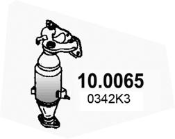 Catalizator TOYOTA AYGO (_B1_) 1.0 GPL (KGB10_) Benzina/Autogaz (GPL) 68 cai ASSO 10.0065