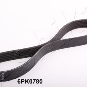 Curea transmisie cu caneluri TOYOTA YARIS (_P1_) 1.0 (SCP10_, SCP10R) benzina 65 cai ASHIKA 112-6PK780