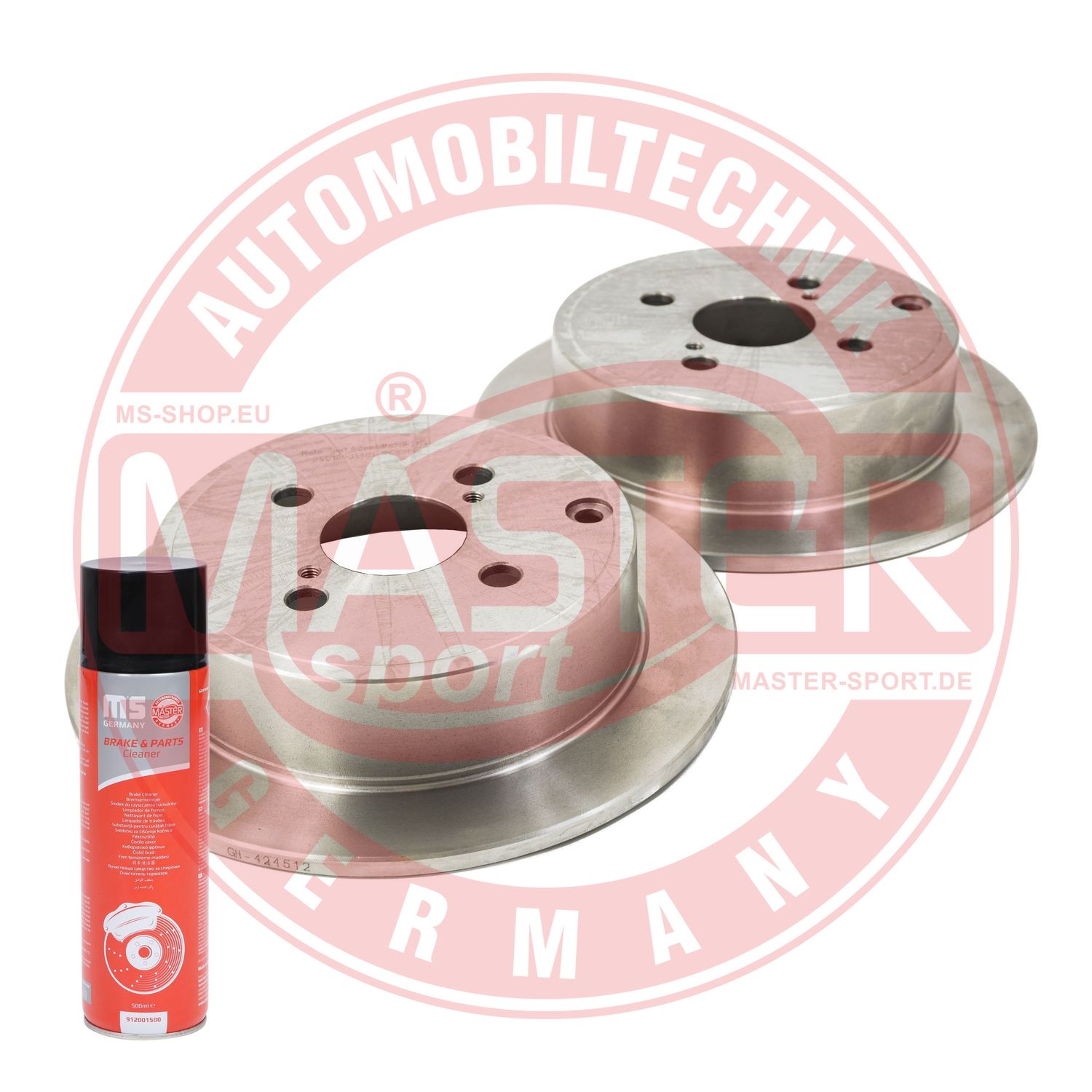 Disc frana TOYOTA COROLLA (_E12_) 2.0 D-4D (CDE120R, CDE120L_) diesel 116 cai MASTERSPORT GERMANY 24010901381-SET-MSP