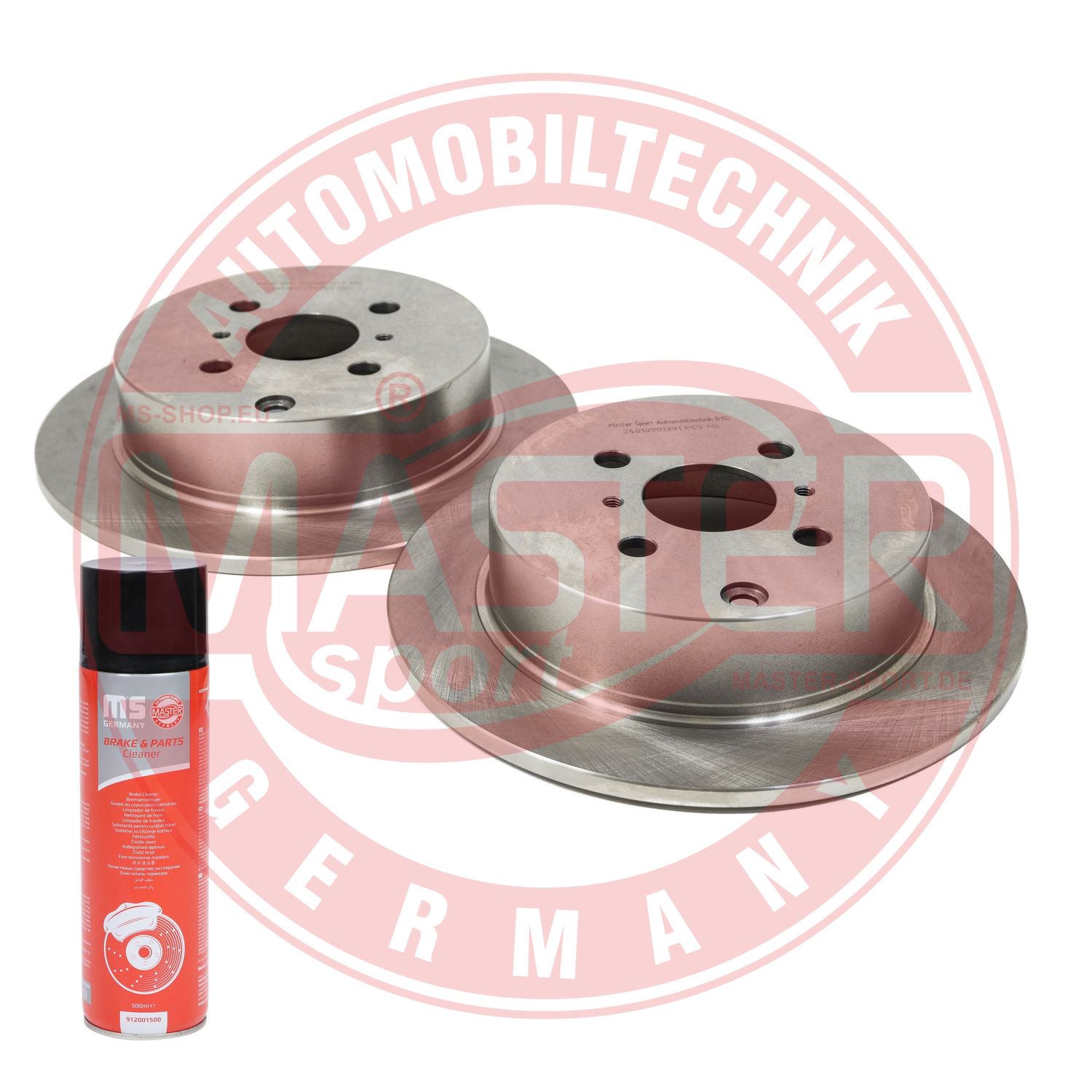 Disc frana TOYOTA YARIS (_P1_) 1.3 (NCP10, SCP12_) benzina 86 cai MASTERSPORT GERMANY 24010901391-SET-MSP