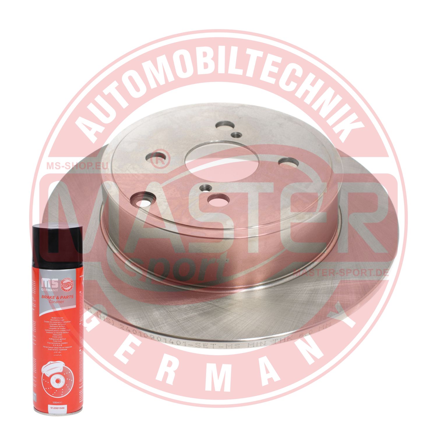 Disc frana TOYOTA COROLLA Liftback (_E11_) 2.0 D-4D (CDE110_, CDE110R) diesel 90 cai MASTERSPORT GERMANY 24010901401-PCS-MSP