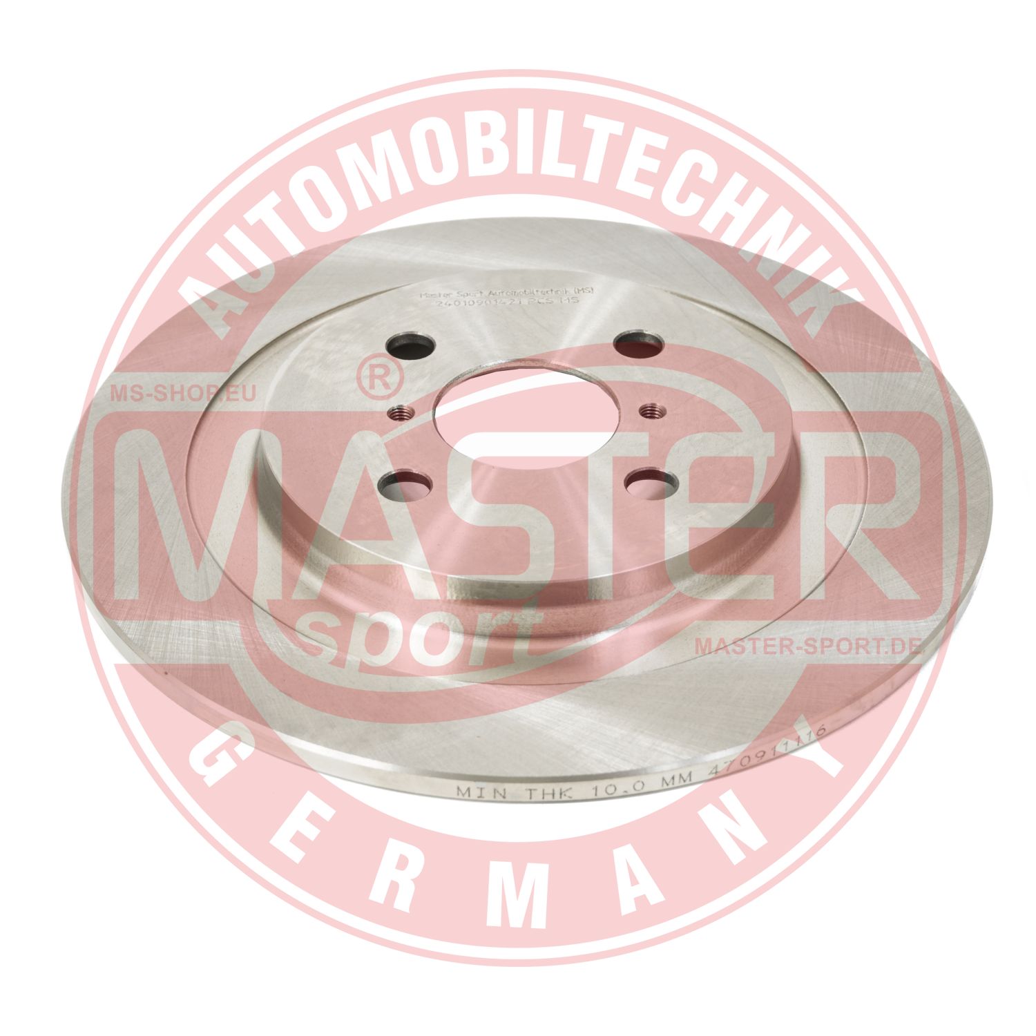 Disc frana TOYOTA YARIS (_P13_) 1.5 Hybrid (NHP130_) benzina/elector 101 cai MASTERSPORT GERMANY 24010901421-PCS-MS
