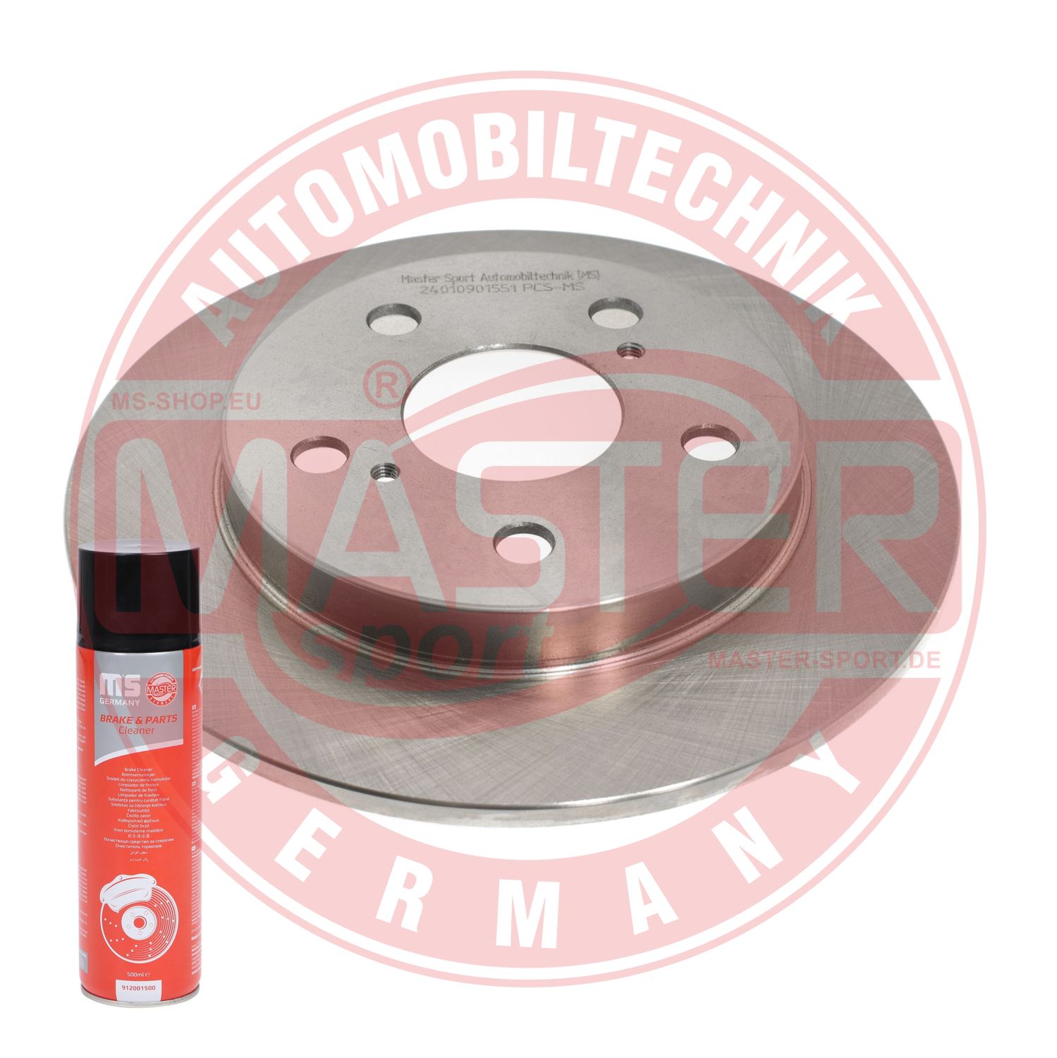 Disc frana TOYOTA AURIS (_E15_) 1.6 (ZRE151_, ZRE151R) benzina 132 cai MASTERSPORT GERMANY 24010901551-PCS-MSP