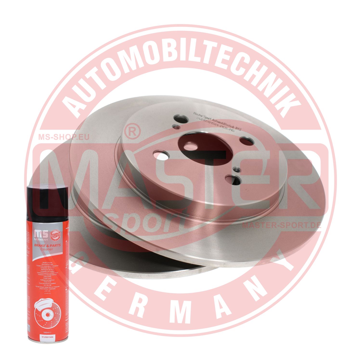 Disc frana TOYOTA IQ (_J1_) 1.0 (KGJ10_, KGJ10R) benzina 68 cai MASTERSPORT GERMANY 24010901561-SET-MSP