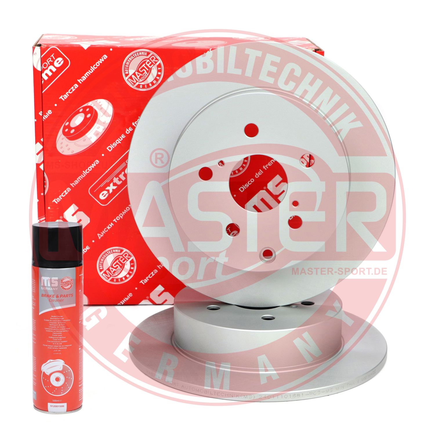 Disc frana TOYOTA VERSO VAN (_R2_) D4d (AUR20) diesel 124 cai MASTERSPORT GERMANY 24011101681-SET-MSP