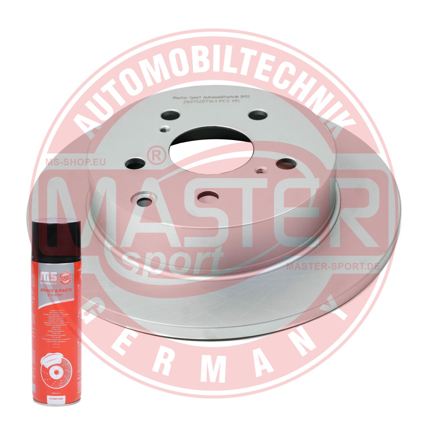 Disc frana TOYOTA RAV 4 III (_A3_) 2.0 4WD (ZSA30) benzina 148 cai MASTERSPORT GERMANY 24011207141-PCS-MSP