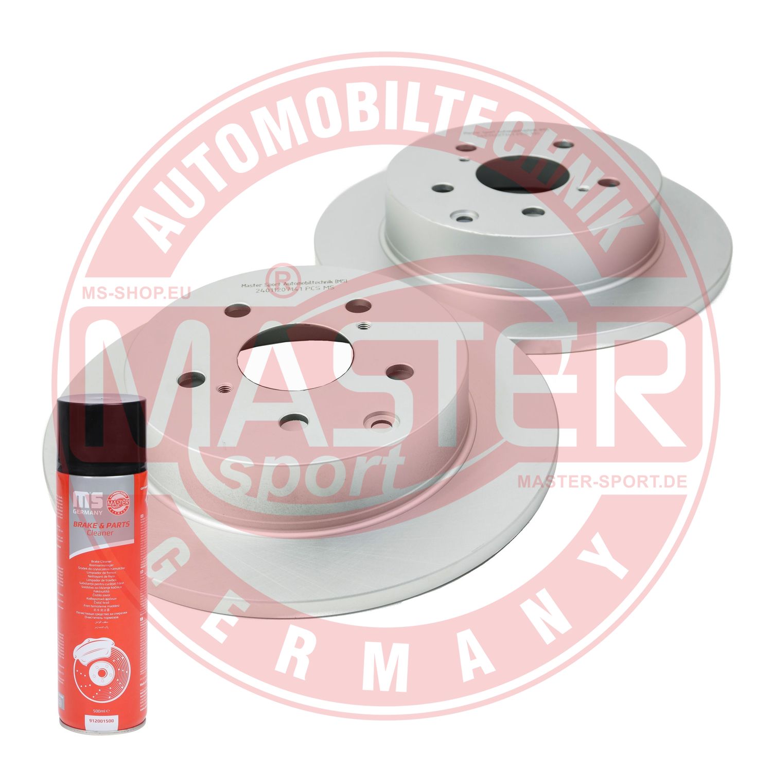 Disc frana TOYOTA RAV 4 IV (_A4_) 2.5 Hybrid (AVA42_) benzina/elector 197 cai MASTERSPORT GERMANY 24011207141-SET-MSP