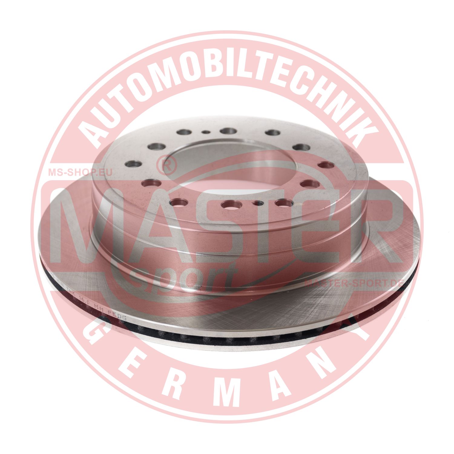 Disc frana TOYOTA LAND CRUISER PRADO (_J12_) 3.0 D (LJ120, LJ125) diesel 95 cai MASTERSPORT GERMANY 24011807091-PCS-MS