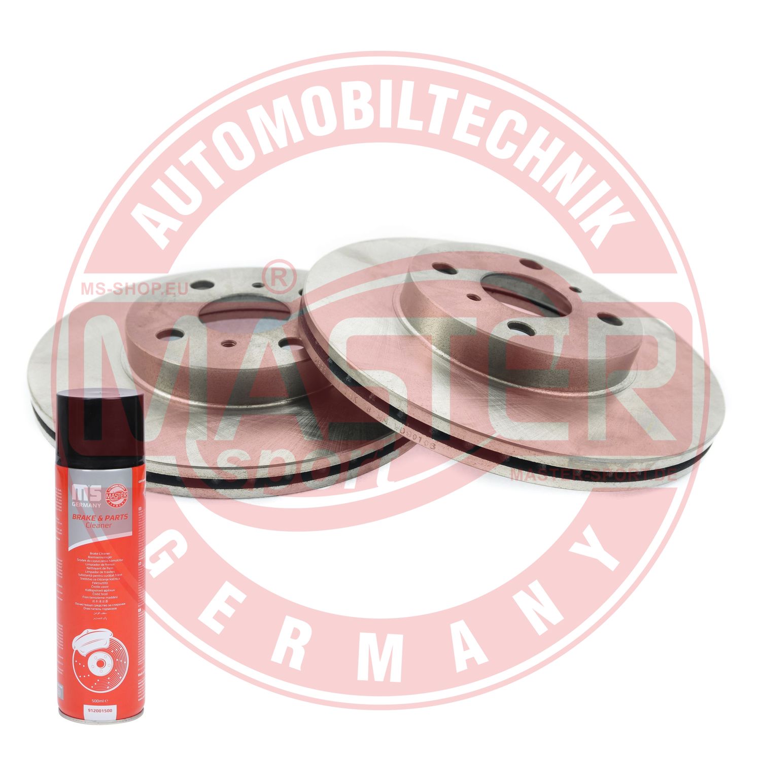 Disc frana TOYOTA YARIS VERSO VAN (_P2_) 1.4 D4d (NLP22_) diesel 75 cai MASTERSPORT GERMANY 24012001751-SET-MSP