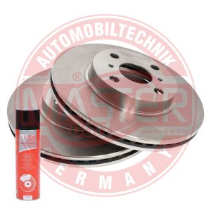 Disc frana TOYOTA YARIS (_P9_) 1.3 4WD (NCP95) benzina 87 cai MASTERSPORT GERMANY 24012202461-SET-MSP