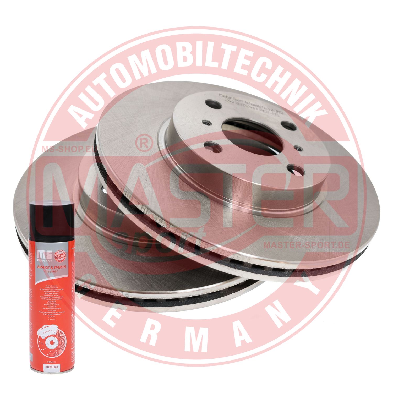 Disc frana TOYOTA YARIS (_P9_) 1.3 4WD (NCP95) benzina 87 cai MASTERSPORT GERMANY 24012202461-SET-MSP