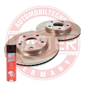 Disc frana TOYOTA AURIS (_E15_) 1.8 (ZRE152) benzina 136 cai MASTERSPORT GERMANY 24012202561-SET-MSP